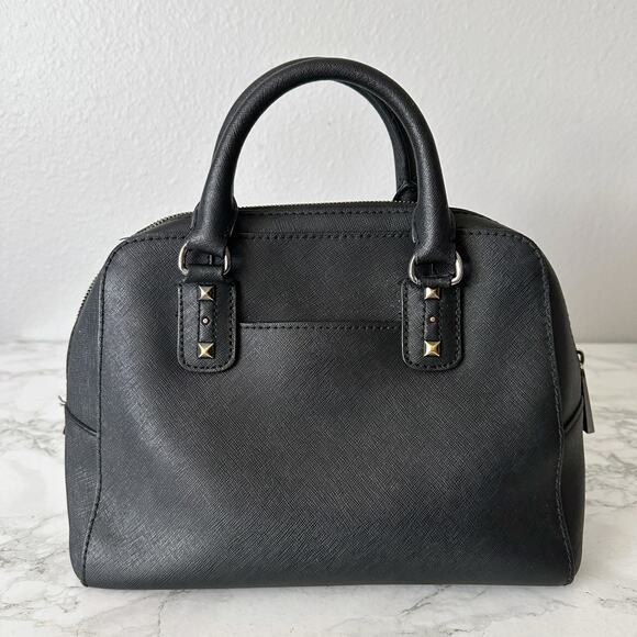 MICHAEL Michael Kors Black Studded Handbag - Picture 9 of 16